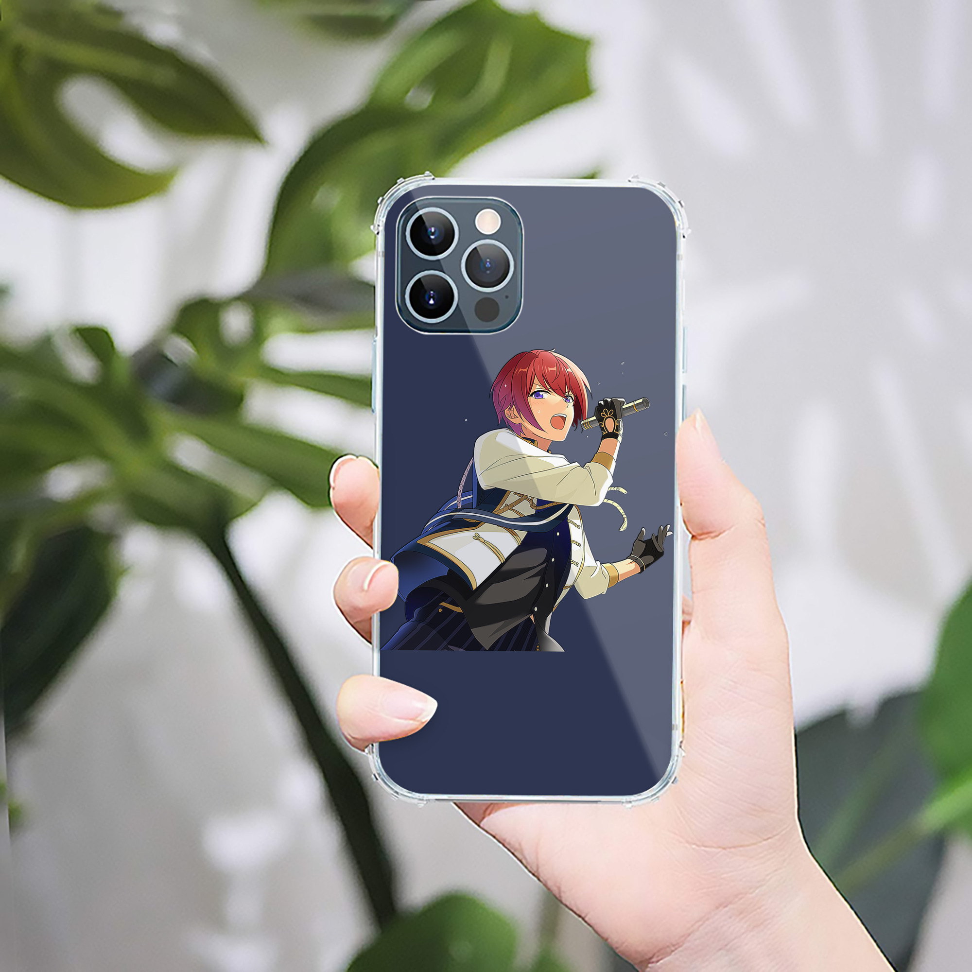 （画像用） あんさんぶるスターズ! Ensemble Stars 【iPhone 12シリーズ対応】透明スマホケース（クリアソフトケース）